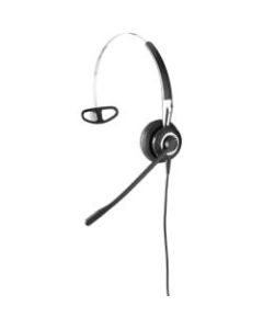 Jabra BIZ 2400 II QD Mono Headband, Ultra Noise Canceling, LS - Mono - Quick Disconnect - Wired - 300 Hz - 3.40 kHz - Over-the-head - Monaural - Supra-aural - Noise Cancelling Microphone