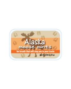 AmuseMints Destination Mint Candy, Alaska Moose Tracks, 0.56 Oz, Pack Of 24