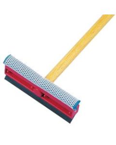 Boardwalk Rubber General-Duty Squeegee, 8inW, Black/Red