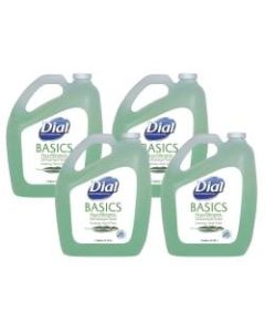 Dial Basics HypoAllergenic Foam Hand Soap - Fresh Scent - 1 gal (3.8 L) - Hand - Light Green - 4 / Carton