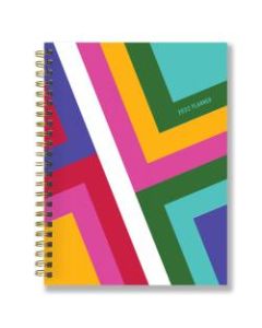 TF Publishing Weekly/Monthly Planner, 8in x 6-1/2in, Bright Angles, January To December 2022