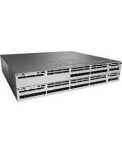 Cisco Catalyst WS-C3850-24S-E Layer 3 Switch - Manageable - 1000Base-X - 3 Layer Supported - Modular - 24 SFP Slots - 1U High - Rack-mountable - Lifetime Limited Warranty