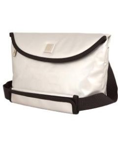 Urban Factory Bettys Carrying Case Camera - Silver Gray - Simili Leather - Shoulder Strap - 8.7in Height x 13in Width x 5.5in Depth - 20 Pack