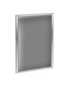 Azar Displays Steel Vertical/Horizontal Snap Frames, 11in x 17in, Silver, Pack Of 10
