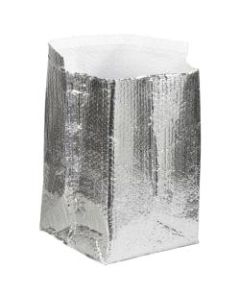 Office Depot Brand Insulated Box Liners, 12inH x 12inW x 12inD, Silver, Case Of 25