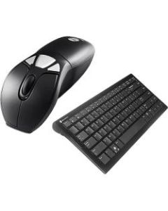 Air Mouse GO Plus Wireless Keyboard & Mouse, Straight Full Size Keyboard, Ambidextrous Optical/Air Mouse, GYM1100FKNA