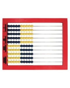 Learning Resources 2-Color Desktop Abacus, 1/2inH x 9 1/2inW x 8 1/2inD, Multicolor, Grades Pre-K - 8