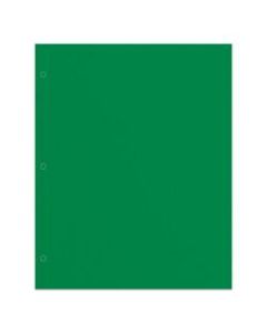 Office Depot Brand 2-Pocket Paper Folder, Letter Size, Green