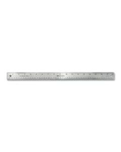 Westcott Stainless Steel Ruler, 18in/45cm