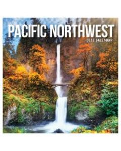 TF Publishing Scenic Wall Calendar, 12in x 12in, Pacific Northwest, January To December 2022