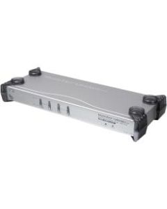 Aten MasterView Max 4-Port KVM switch-TAA Compliant - 4 x 1 - 4 x SPDB-15 - 1U - Rack-mountable