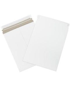 Office Depot Brand Self-Seal Stayflats Plus Mailers, 9in x 11 1/2in, White, Pack of 25