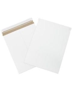 Office Depot Brand Self-Seal Stayflats Plus Mailers, 11in x 13 1/2in, White, Pack of 25