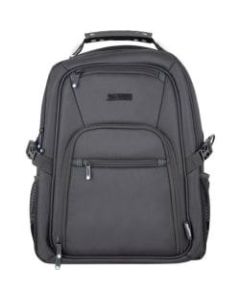 Urban Factory Carrying Case (Backpack) for 17.3in Notebook - Black - Water Resistant - Steel Handle, Nylon - Shoulder Strap, Handle, Chest Strap - 13.6in Height x 19.9in Width x 7.3in Depth