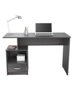 Inval Multi-Level 48inW Writing Desk, Tobacco Chic