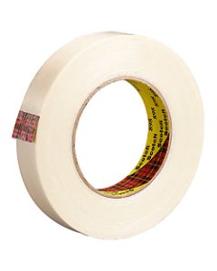 3M 898 Strapping Tape, 1/2in x 60 Yd., Clear, Case Of 72