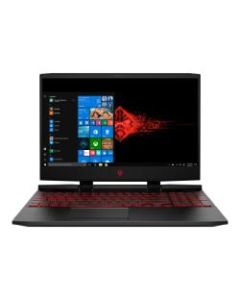 OMEN by HP 15-dc1010nr - Core i7 9750H / 2.6 GHz - Win 10 Home 64-bit - 8 GB RAM - 256 GB SSD NVMe - 15.6in IPS 1920 x 1080 (Full HD) - GF GTX 1650 / UHD Graphics 630