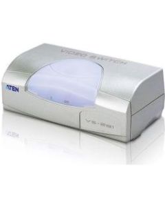 Aten VS291 2-Port Video Switch-TAA Compliant - 2 x Computer, 1 x Monitor - 1920 x 1440 - SVGA, XGA