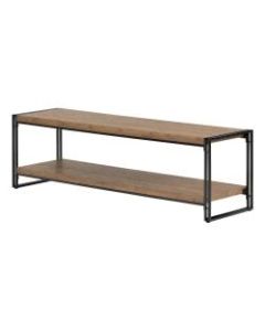 South Shore Gimetri TV Stand For 65in TVs, Rustic Bamboo