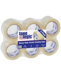Tape Logic #160 Industrial Tape, 3in Core, 3in x 110 Yd., Clear, Case Of 6