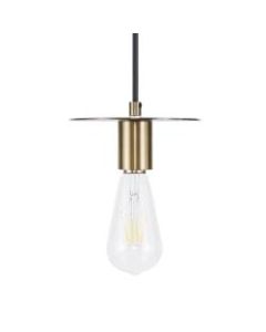 Southern Enterprises Selden Hanging Mini Pendant Lamp, Antique Bronze