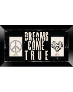 PTM Images Photo Frame, Dreams Come True, 22inH x 1 1/4inW x 12inD, Black