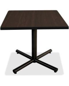 Lorell Hospitality Square Table Top, 42inW, Espresso