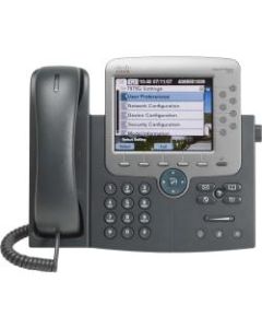 Cisco 7975G Unified IP Phone - 2 x RJ-45 10/100/1000Base-T , 1 x - Wall-mountable