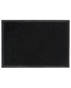 M + A Matting Brush Hog Floor Mat, 48in x 240in, Charcoal Brush