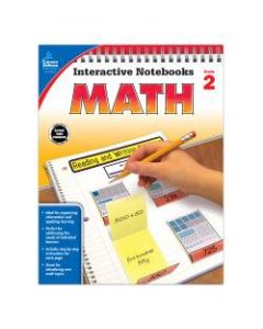 Carson-Dellosa Interactive Notebook For Math, Grade 2