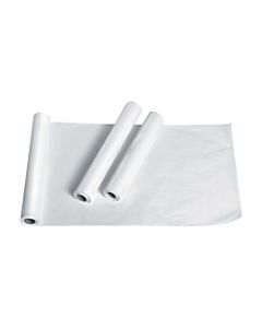 Medline Deluxe Smooth Exam Table Paper, 18in x 125ft, Crepe, Carton Of 12 Rolls