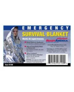 Ready America Emergency Survival Blankets, Pack of 25 Blankets