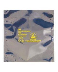Office Depot Brand Open End Static Shielding Bags 18in x 18in, Transparent, Box of 100