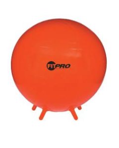 Champion Sports FitPro Ball With Stability Legs, 29 1/2in, Red