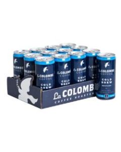 La Colombe Cold Brew Coffee, Brazilian, 9 Oz Per Bag, Pack Of 12 Cans