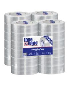 Tape Logic 1500 Strapping Tape, 2in x 60 Yd., Clear, Case Of 24