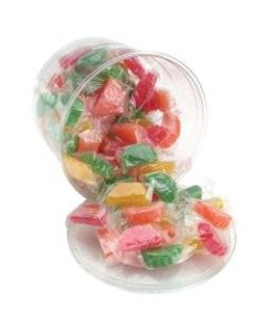Assorted Fruit Slices Candy, Individually Wrapped, 2 lb Resealable Plastic Tub