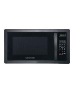 Farberware Classic 1.1 Cu Ft Countertop Microwave, Black/Stainless Steel