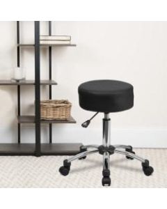 Flash Furniture Medical Ergonomic Stool, Black/Silver