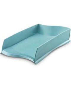 CEP Ellypse Letter Tray - 500 x Sheet - 3.3in Height x 10.9in Width x 15in Depth - Desktop - Mint - Polystyrene - 1 Each