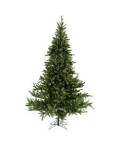 Fraser Hill Farm Artificial Foxtail Pine Christmas Tree With Clear LED String Lighting And EZ Connect, 9ft