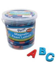 Pacon Magnetic Letters, Foam, Uppercase, 2in, Red/Blue, Box Of 108