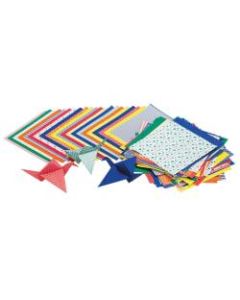 Roylco Economy Origami Paper, 6in x 6in, Multicolor, 72 Sheets Per Pack, Set Of 3