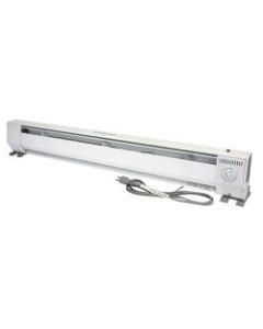 King Manufacturing KP Series 1,500-Watt Portable Baseboard Heater, 60in, White