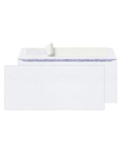 Office Depot Brand #10 Security Envelopes, Clean Seal, White, Box Of 100