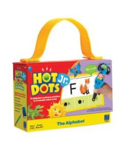 Educational Insights Hot Dots Jr. The Alphabet Card Set, Pre-K - Grade 2
