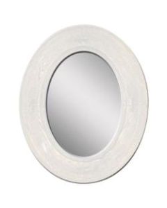 PTM Images Framed Mirror, Villa I, 22 1/8inH x 18 1/8inW, White