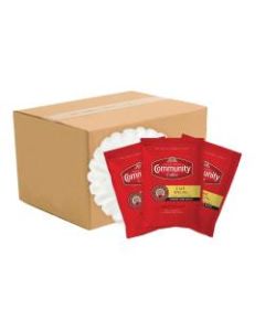 Community Coffee Arabica Single-Serve Coffee Packets, Cafe Special Blend, Carton Of 40