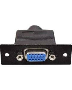 C2G Wiremold Audio/Video Interface Plates (AVIP) VGA Female to Five BNC on 4in Pigtails - Metal