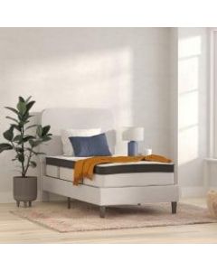 Flash Furniture Capri Comfortable Sleep 12in Foam And Pocket Spring Mattress In a Box, Twin, 12inH x 39inW x 75inD